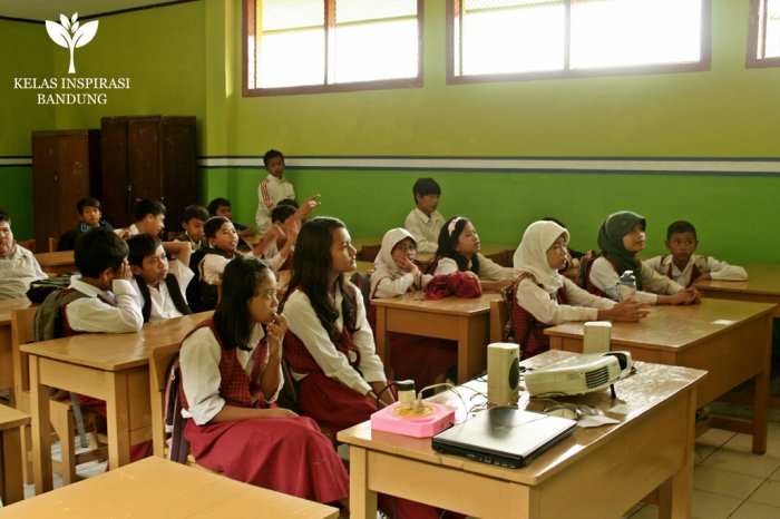 murid di kelas